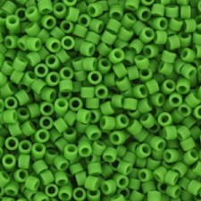 Miyuki delica Beads 11/0 - Opaque matte green DB-754
